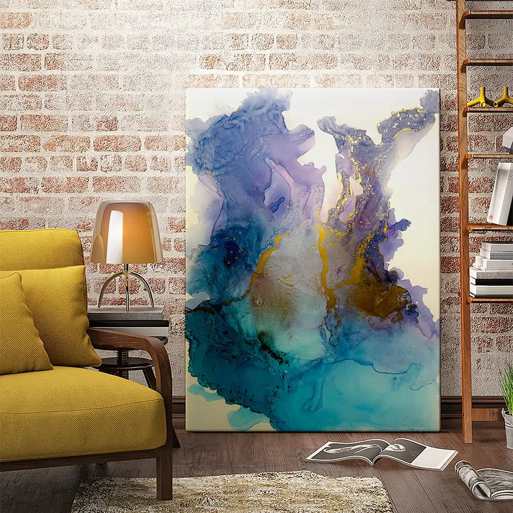 Marvellous Marble Canvas Print Marvellous Marble Canvas Print wall art product Violeta Allaberdieva