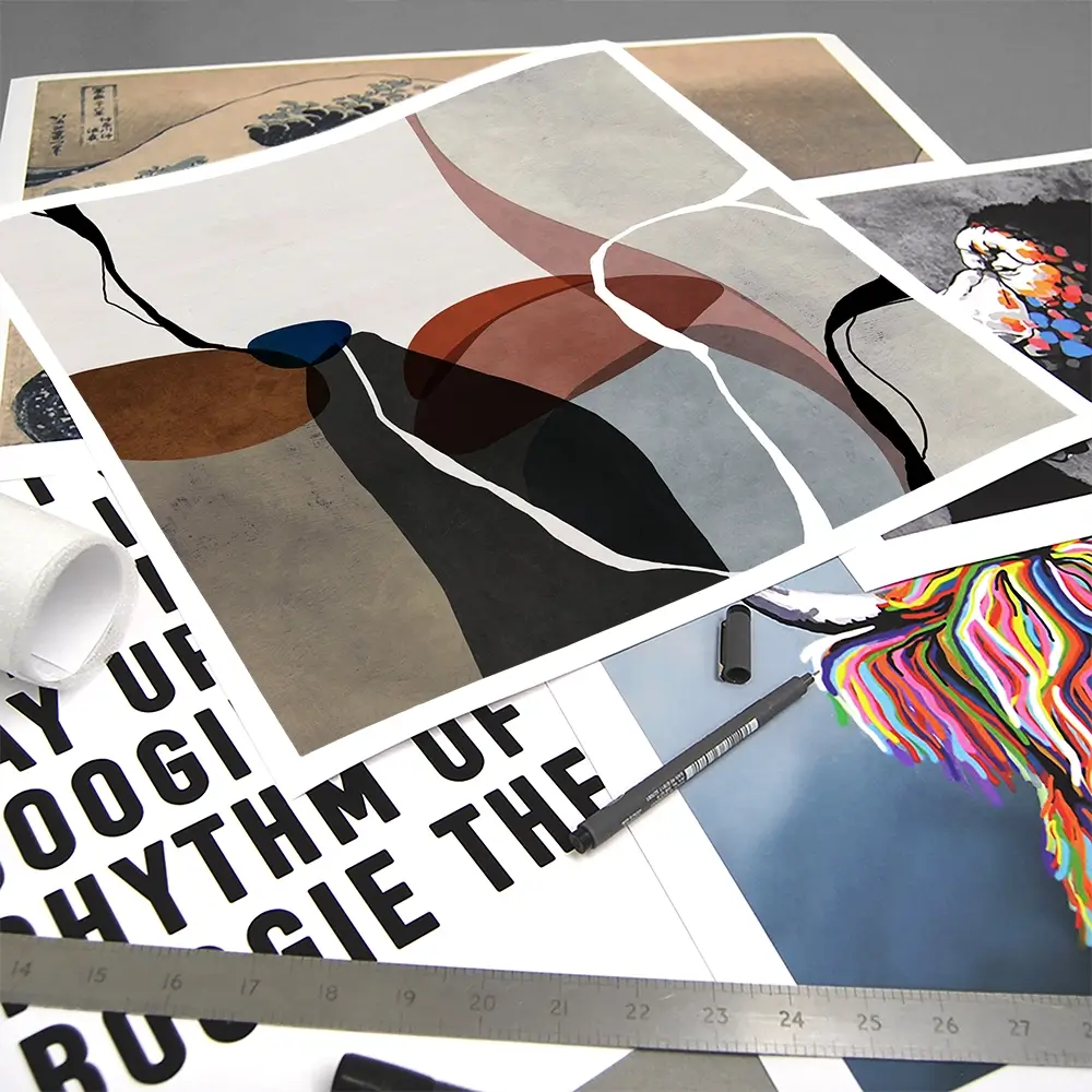 Mary Square Art Print Mary Square Art Print wall art product Roberto Moro