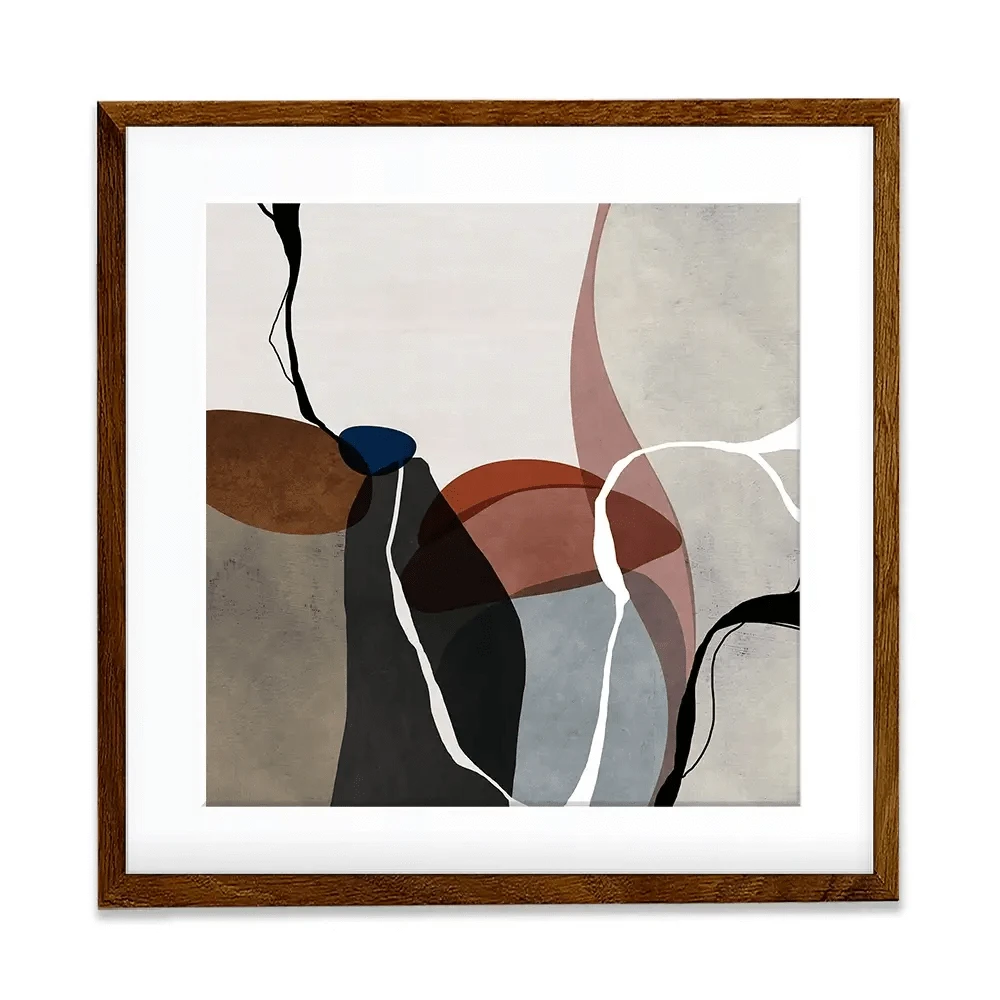 Mary Square Framed Art Print Mary Square Framed Art Print wall art product Roberto Moro