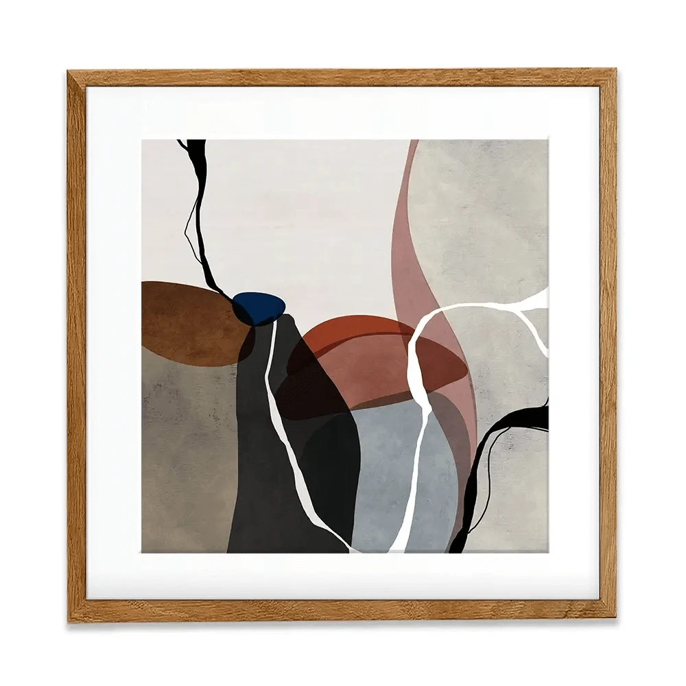 Mary Square Framed Art Print Mary Square Framed Art Print wall art product Roberto Moro