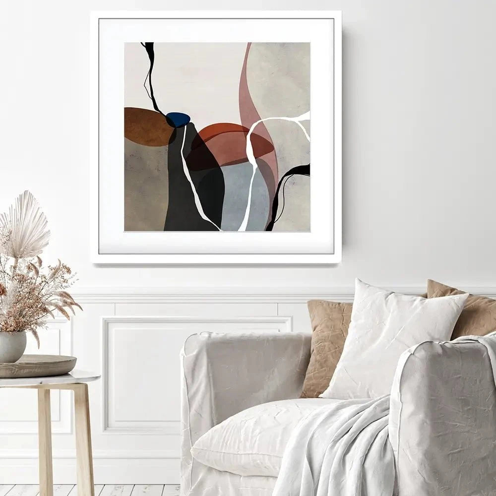 Mary Square Framed Art Print Mary Square Framed Art Print wall art product Roberto Moro