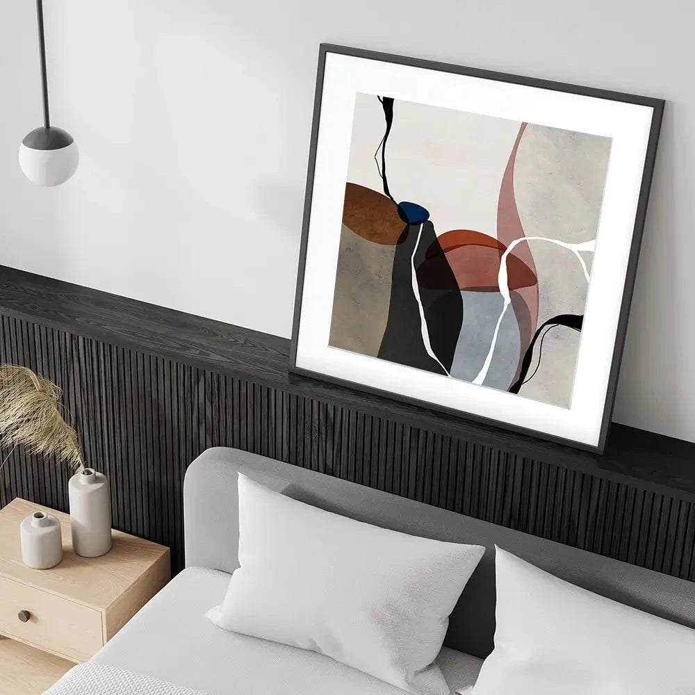 Mary Square Framed Art Print Mary Square Framed Art Print wall art product Roberto Moro