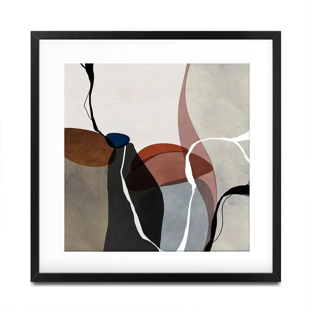 Mary Square Framed Art Print Mary Square Framed Art Print wall art product Roberto Moro