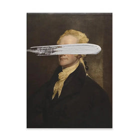 Masked Hamilton Canvas Print Masked Hamilton Canvas Print wall art product Jennifer Goldberger