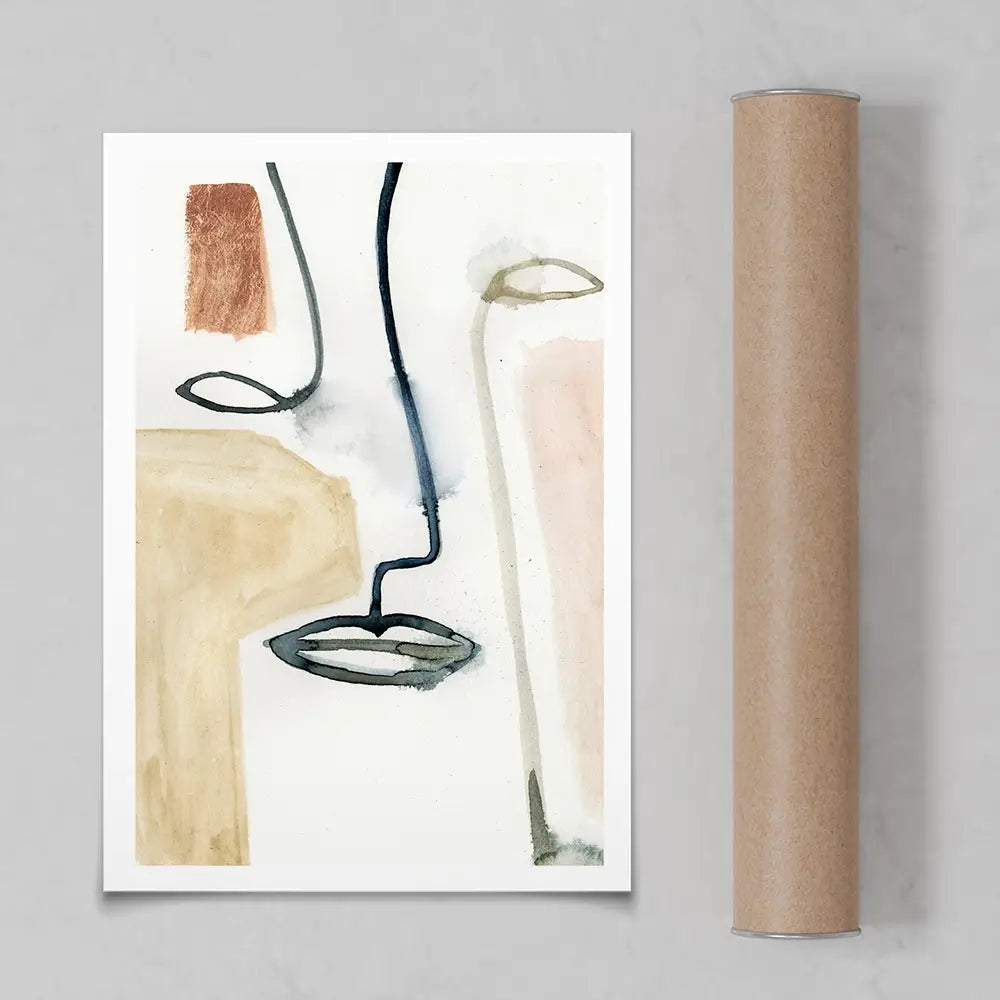 Masque Art Print Masque Art Print wall art product Victoria Barnes