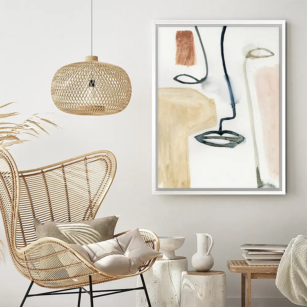 Masque Canvas Print Masque Canvas Print wall art product Victoria Barnes