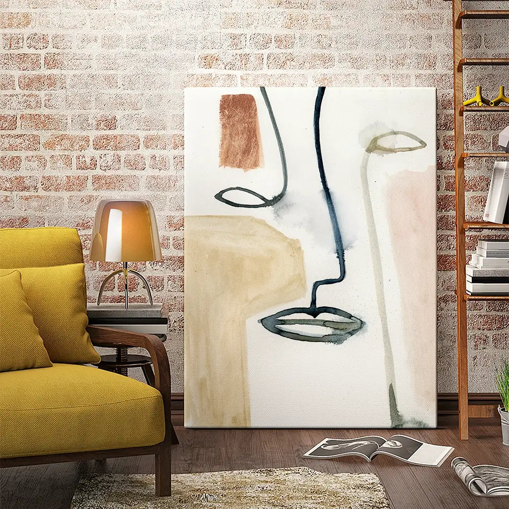 Masque Canvas Print Masque Canvas Print wall art product Victoria Barnes