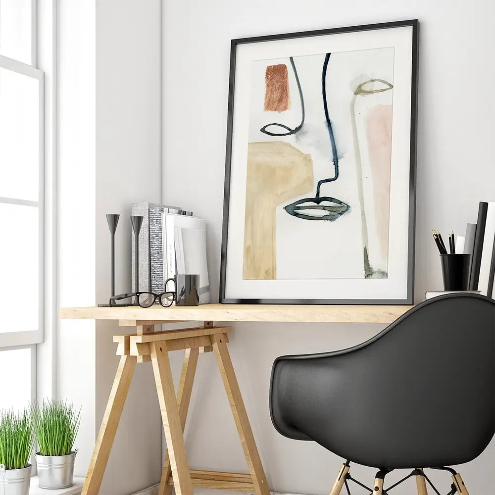 Masque Framed Art Print Masque Framed Art Print wall art product Victoria Barnes