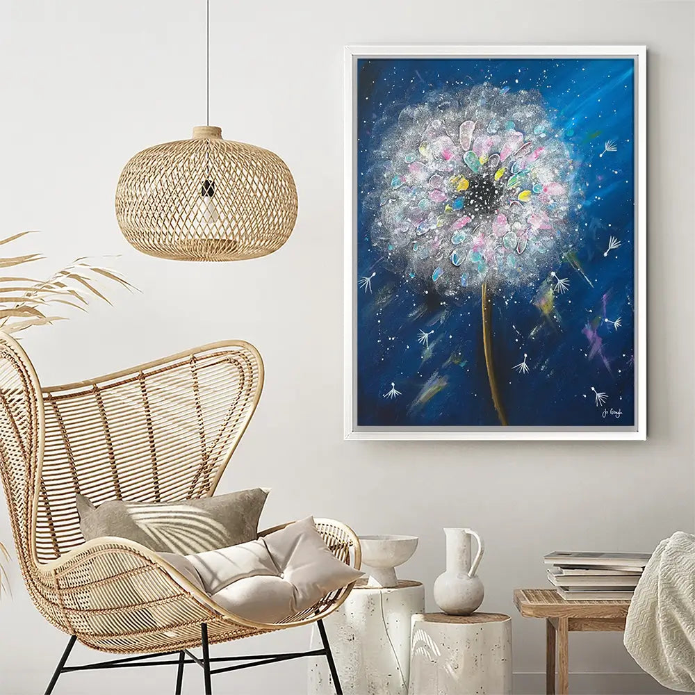 May All Your Wishes Come True Canvas Print May All Your Wishes Come True Canvas Print wall art product Jo Gough