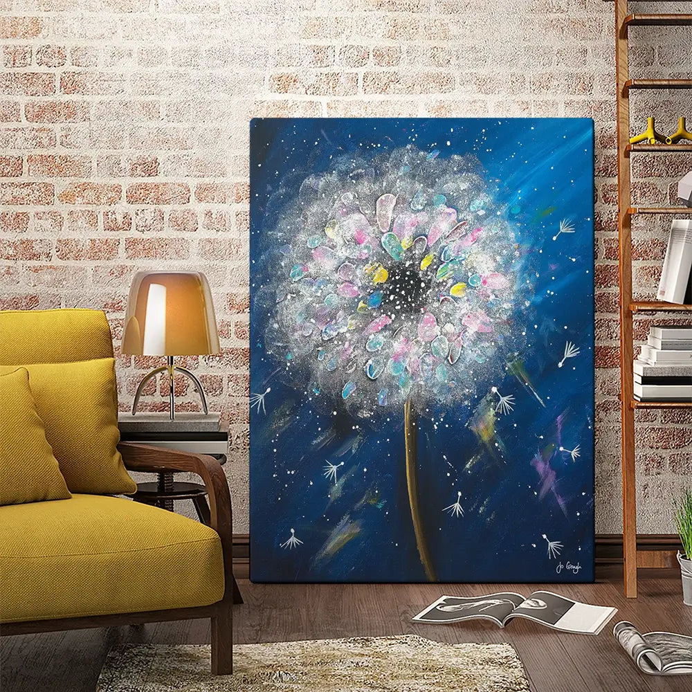 May All Your Wishes Come True Canvas Print May All Your Wishes Come True Canvas Print wall art product Jo Gough