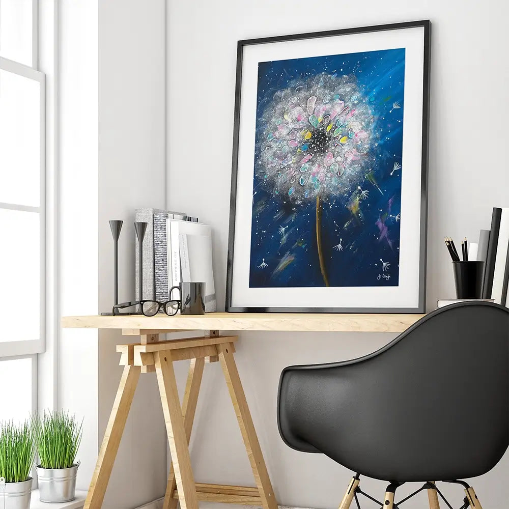 May All Your Wishes Come True Framed Art Print May All Your Wishes Come True Framed Art Print wall art product Jo Gough