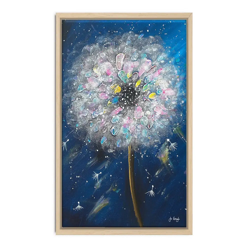 May All Your Wishes Come True Oversized Canvas Print May All Your Wishes Come True Oversized Canvas Print wall art product Jo Gough