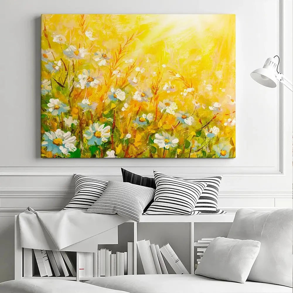 Meadow In Spring Canvas Print Meadow In Spring Canvas Print wall art product Valery Rybakow / Shutterstock