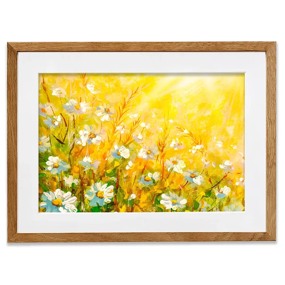 Meadow In Spring Framed Art Print Meadow In Spring Framed Art Print wall art product Valery Rybakow / Shutterstock