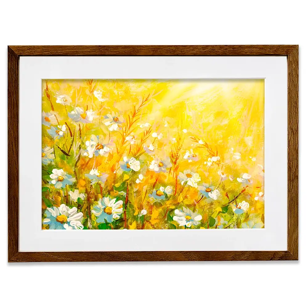 Meadow In Spring Framed Art Print Meadow In Spring Framed Art Print wall art product Valery Rybakow / Shutterstock