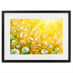 Meadow In Spring Framed Art Print Meadow In Spring Framed Art Print wall art product Valery Rybakow / Shutterstock