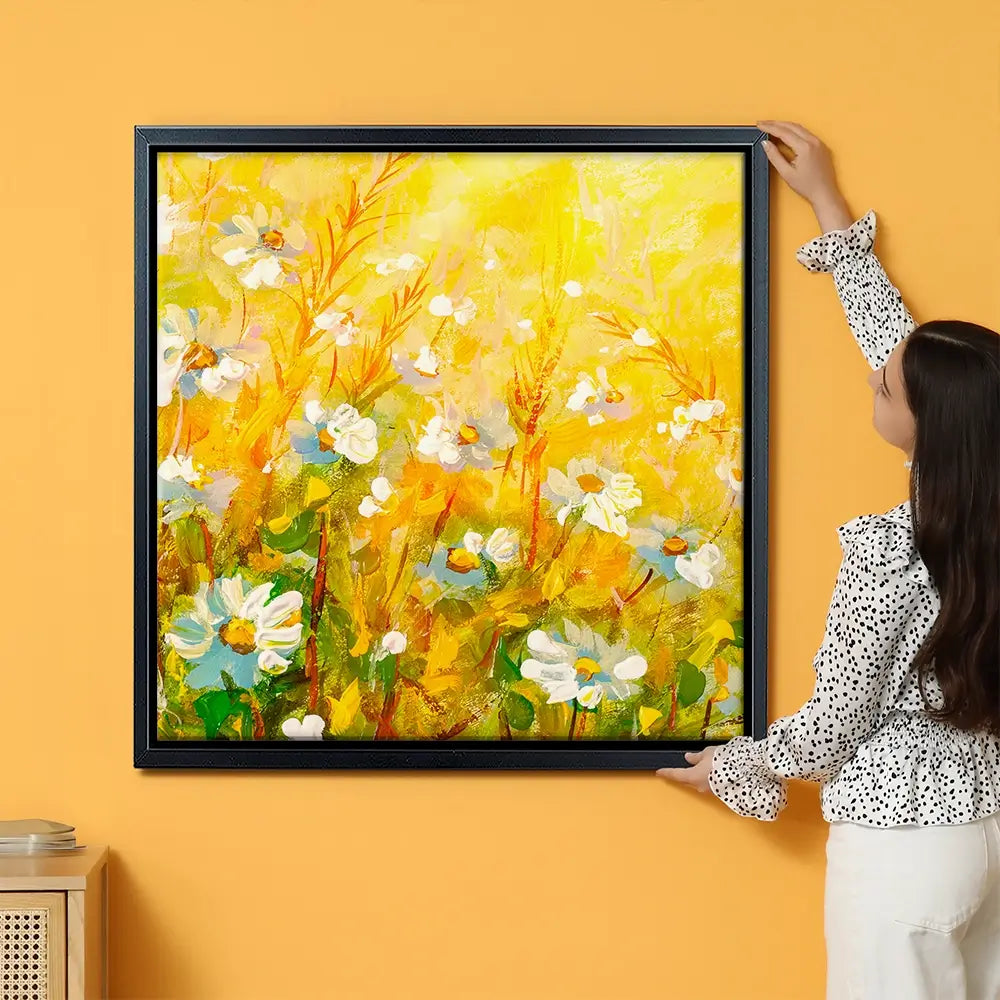 Meadow In Spring Oversized Canvas Print Meadow In Spring Oversized Canvas Print wall art product Valery Rybakow / Shutterstock