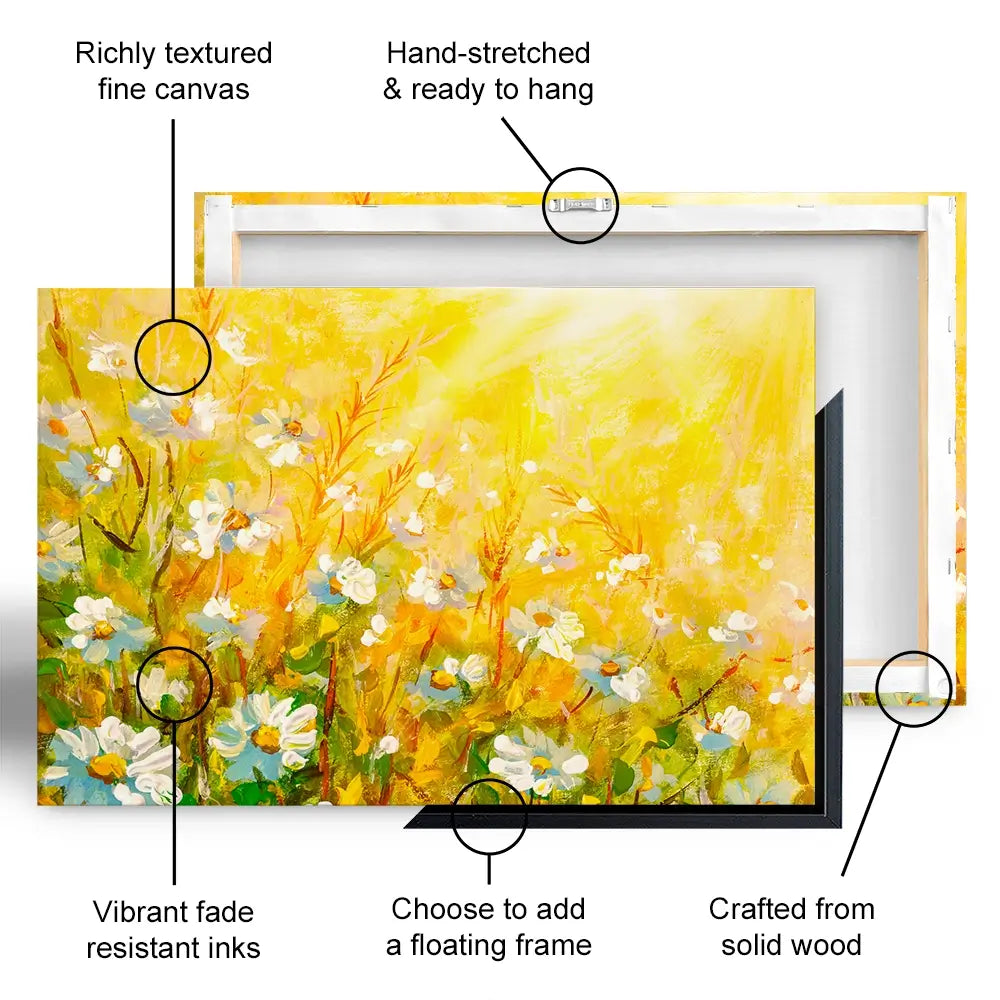 Meadow In Spring Oversized Canvas Print Meadow In Spring Oversized Canvas Print wall art product Valery Rybakow / Shutterstock