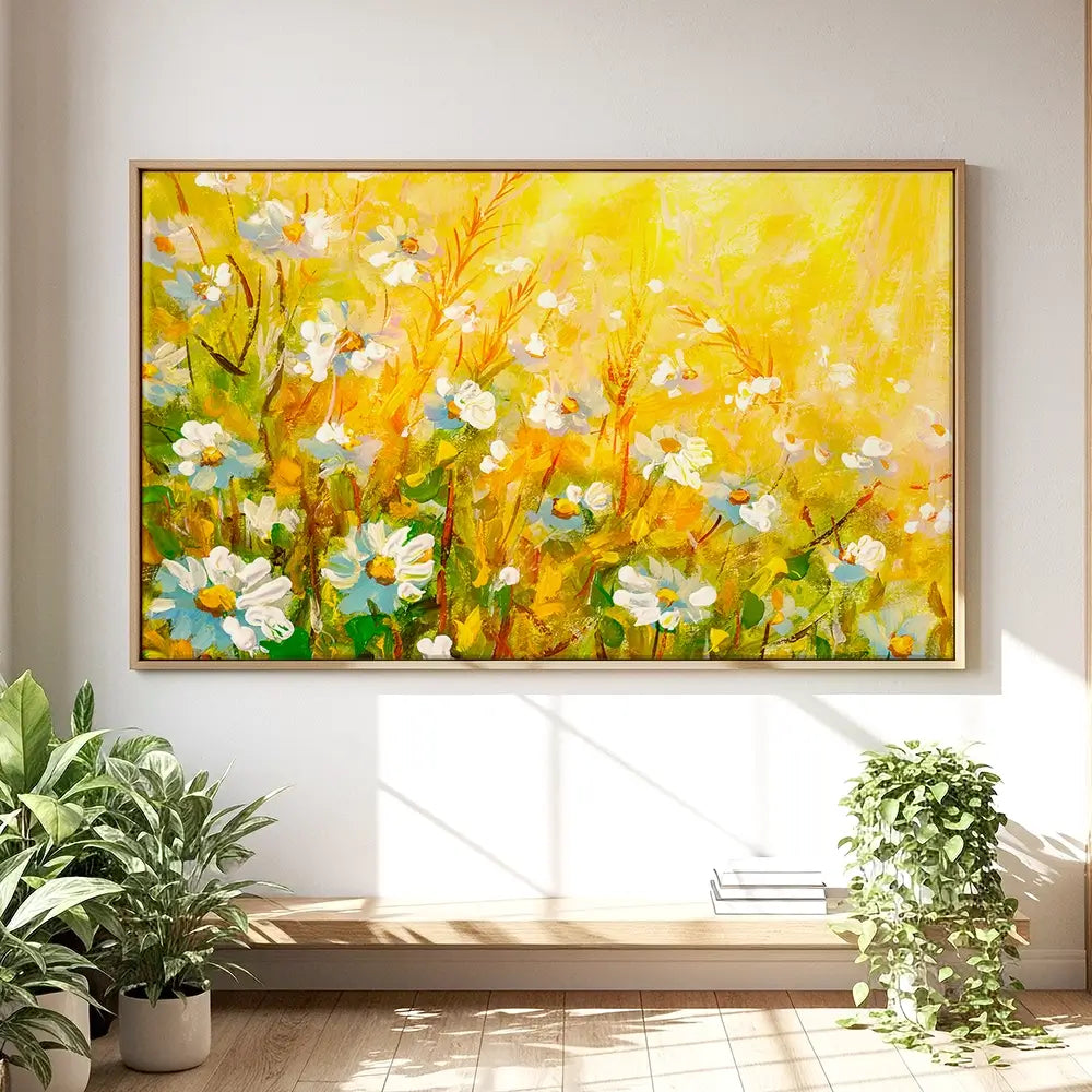 Meadow In Spring Oversized Canvas Print Meadow In Spring Oversized Canvas Print wall art product Valery Rybakow / Shutterstock