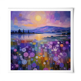 Meadow Magic Square Art Print Meadow Magic Square Art Print wall art product David Alexander Elder