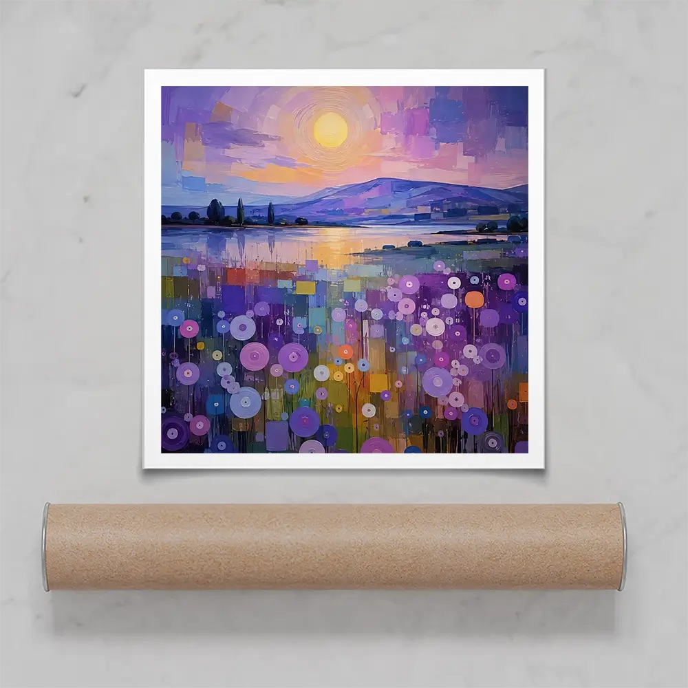 Meadow Magic Square Art Print Meadow Magic Square Art Print wall art product David Alexander Elder