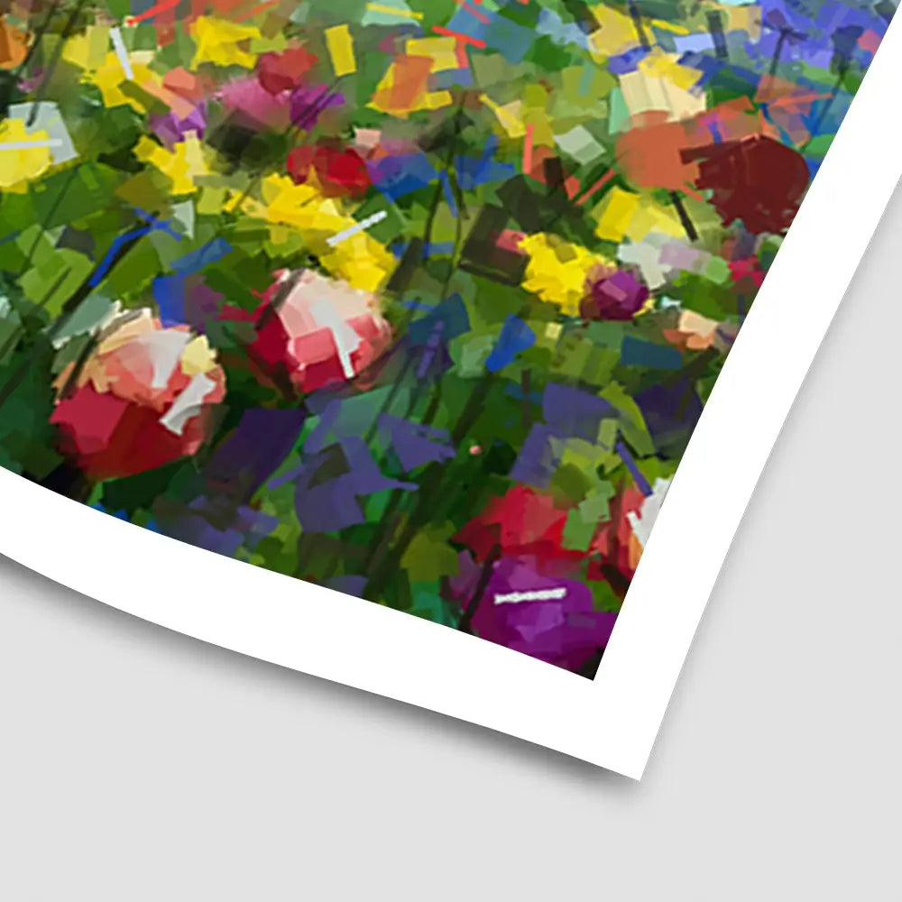 Meadow Of Colour Art Print Meadow Of Colour Art Print wall art product pluie_r / Shutterstock