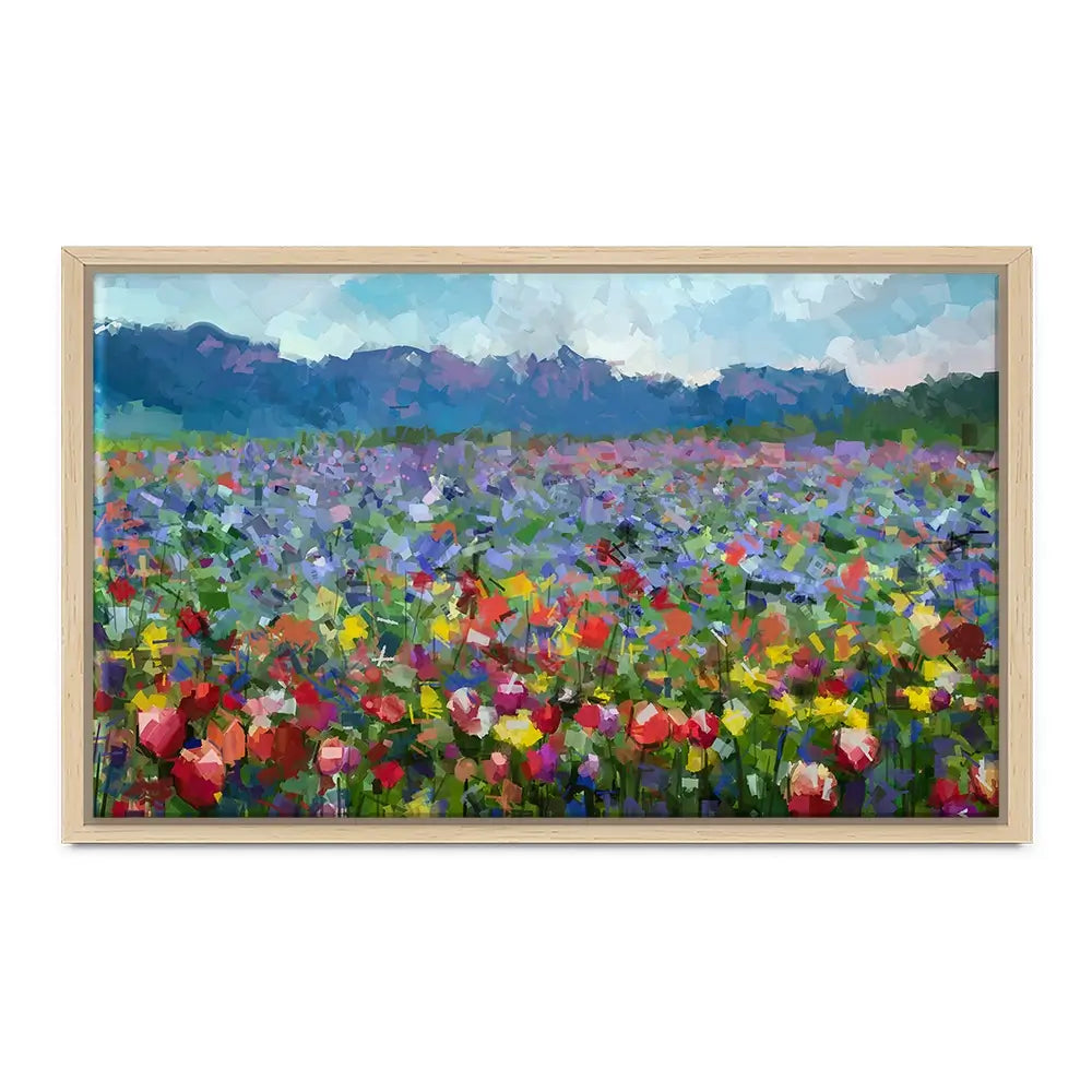 Meadow Of Colour Canvas Print Meadow Of Colour Canvas Print wall art product pluie_r / Shutterstock