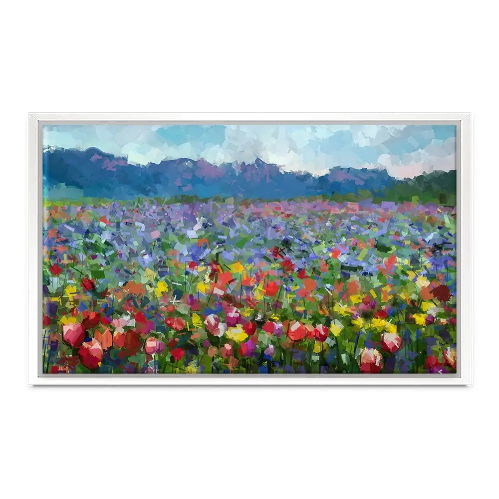 Meadow Of Colour Canvas Print Meadow Of Colour Canvas Print wall art product pluie_r / Shutterstock