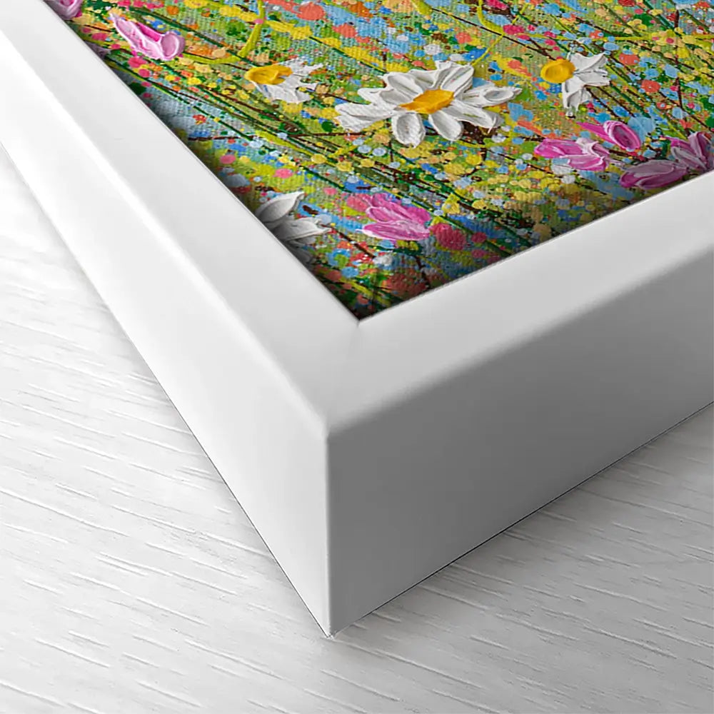Meadow Of Daisies Oversized Canvas Print Meadow Of Daisies Oversized Canvas Print wall art product Olga Tkachyk