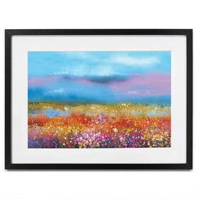 Meadow Of Flowers Framed Art Print Meadow Of Flowers Framed Art Print wall art product pluie_r / Shutterstock