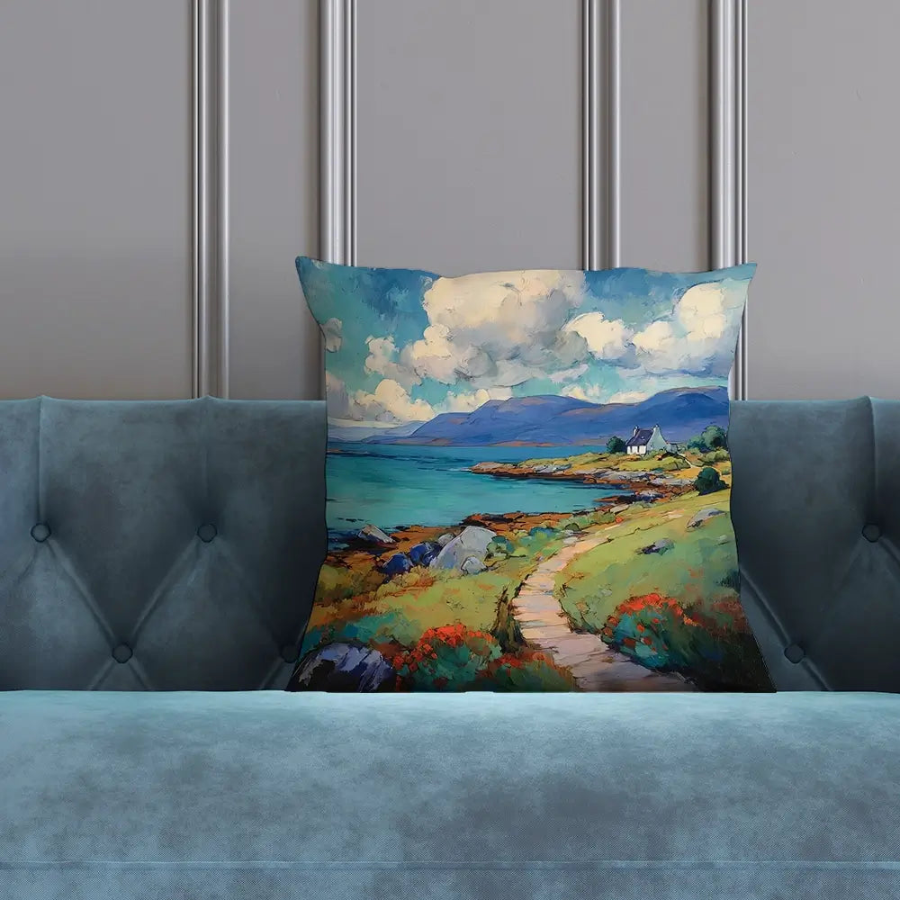 Meandering Mull Cushion Meandering Mull Cushion wall art product David Alexander Elder