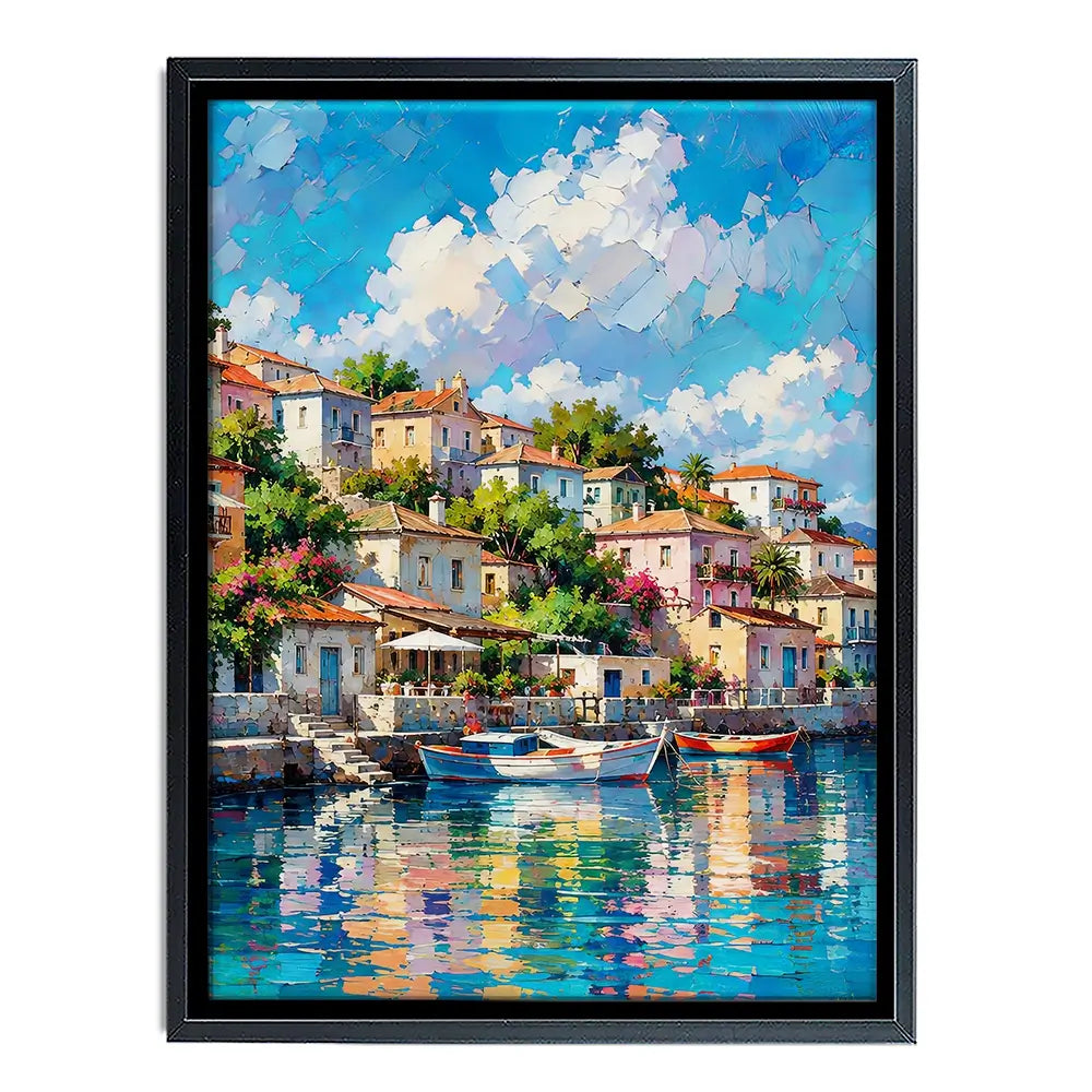 Mediterranean Harbour Chapter 2 Canvas Print Mediterranean Harbour Chapter 2 Canvas Print wall art product David Alexander Elder