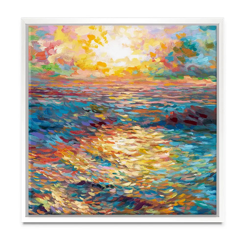 Mediterranean Sunset Oversized Canvas Print Mediterranean Sunset Oversized Canvas Print wall art product Art Print Shop
