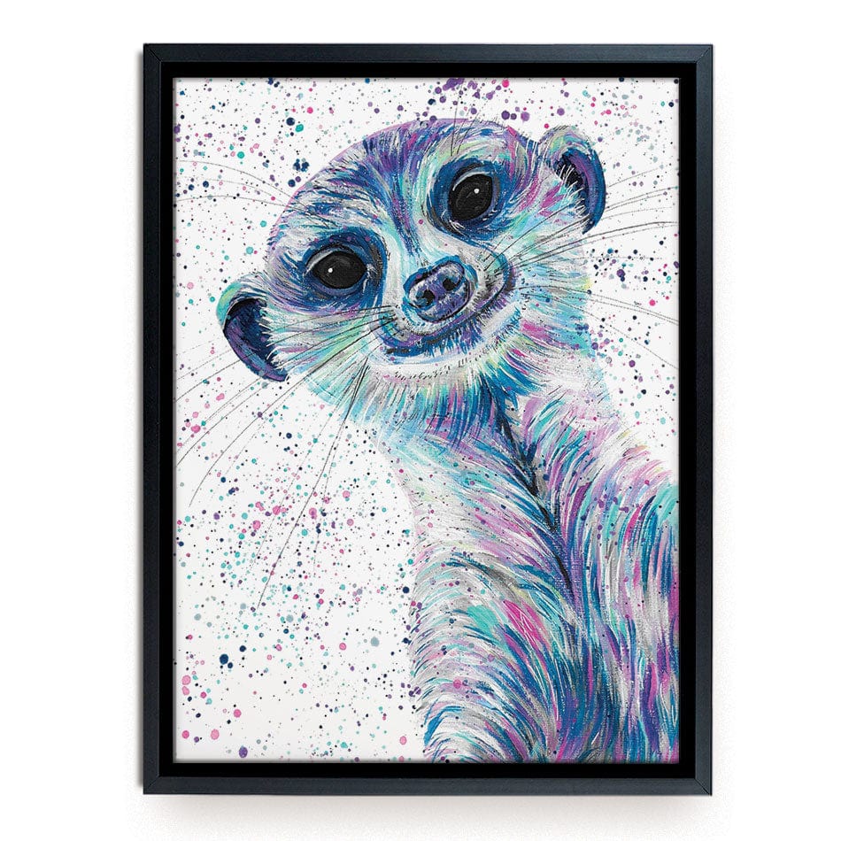 Meerkat Mervin Canvas Print wall art product Emma LC Art