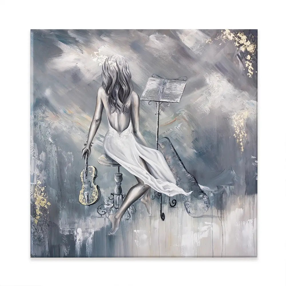 Mellifluous 2 Square Canvas Print Mellifluous 2 Square Canvas Print wall art product Isabella Karolewicz