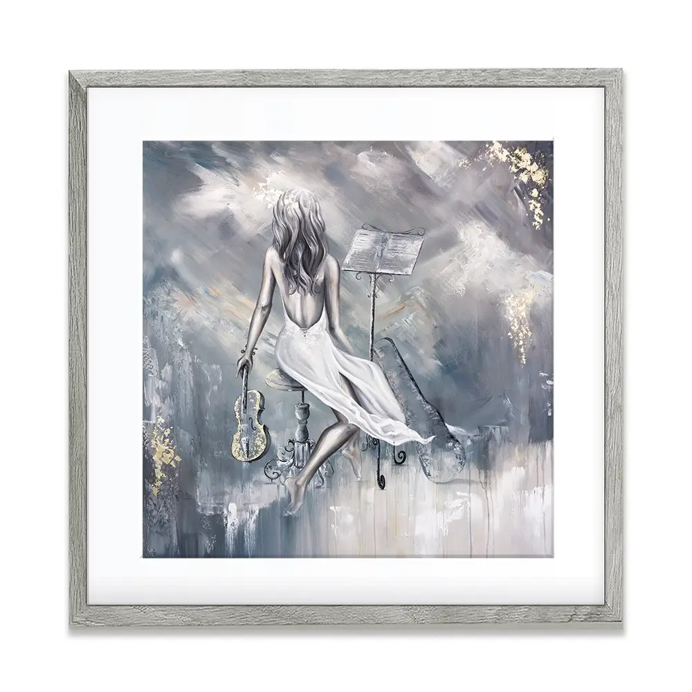 Mellifluous 2 Square Framed Art Print Mellifluous 2 Square Framed Art Print wall art product Isabella Karolewicz