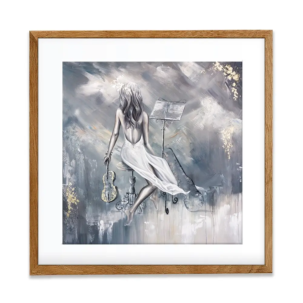Mellifluous 2 Square Framed Art Print Mellifluous 2 Square Framed Art Print wall art product Isabella Karolewicz