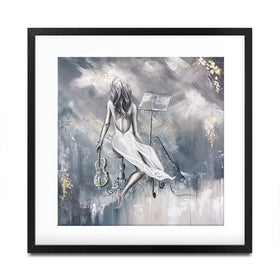 Mellifluous 2 Square Framed Art Print Mellifluous 2 Square Framed Art Print wall art product Isabella Karolewicz