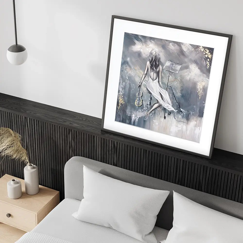 Mellifluous 2 Square Framed Art Print Mellifluous 2 Square Framed Art Print wall art product Isabella Karolewicz