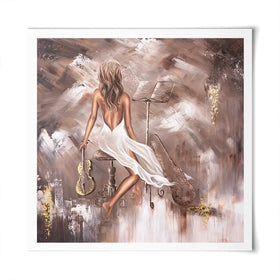 Mellifluous Square Art Print Mellifluous Square Art Print wall art product Isabella Karolewicz