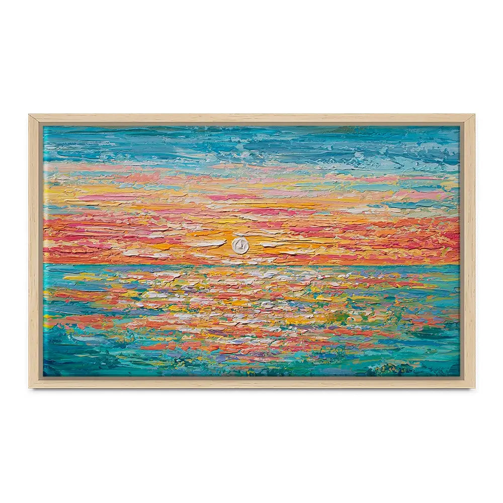 Mellow Sunset Canvas Print Mellow Sunset Canvas Print wall art product Olga Tkachyk