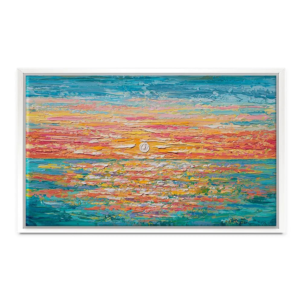 Mellow Sunset Canvas Print Mellow Sunset Canvas Print wall art product Olga Tkachyk
