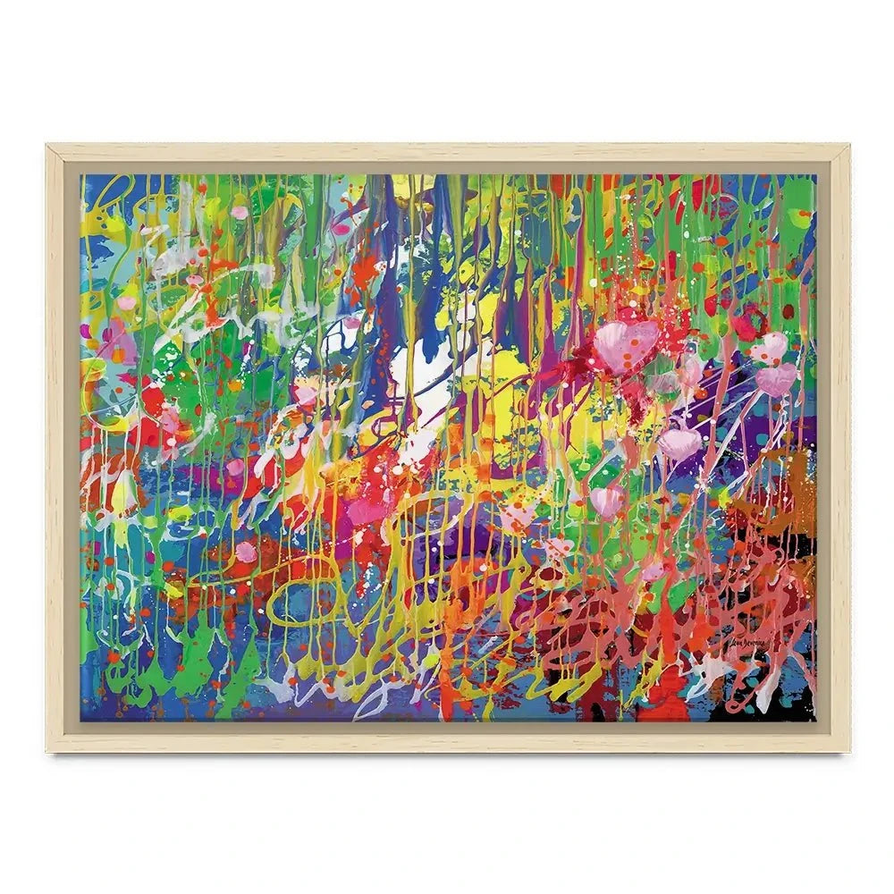 Melting Hues Of Summer Canvas Print Melting Hues Of Summer Canvas Print wall art product Leon Devenice