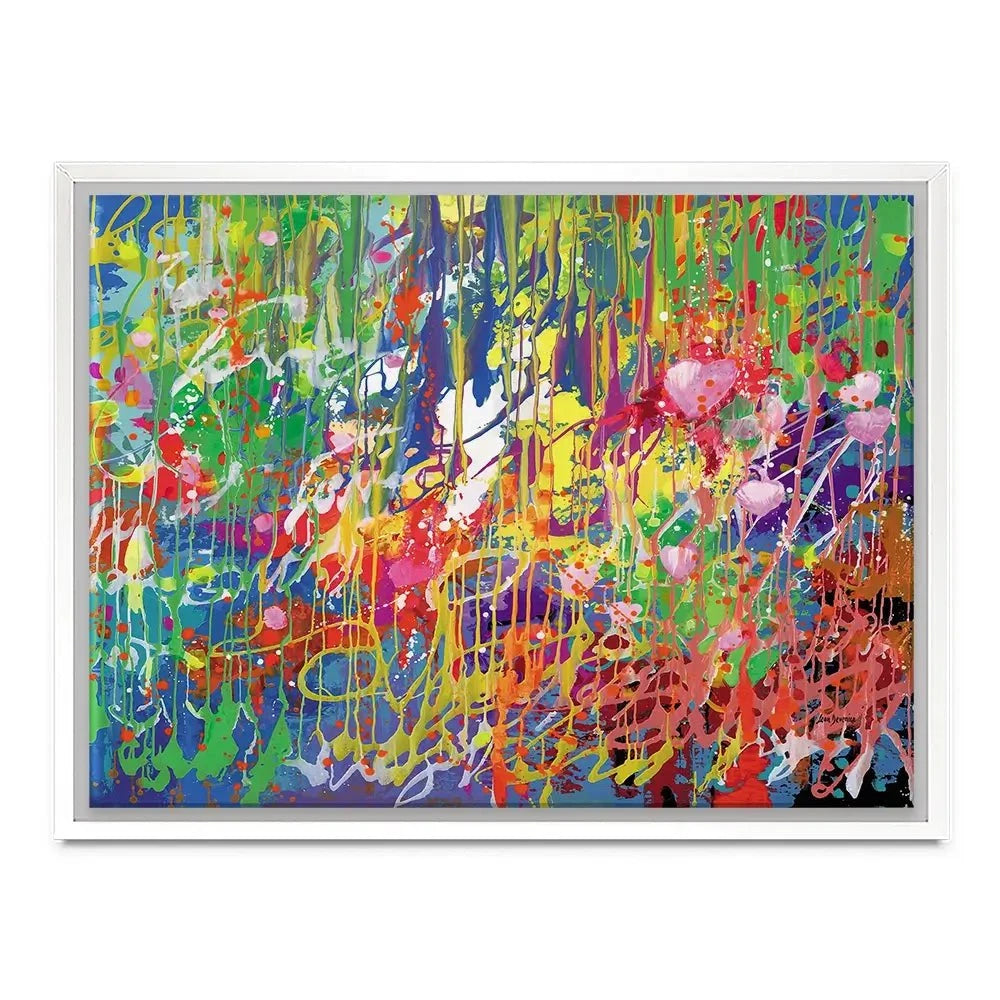 Melting Hues Of Summer Canvas Print Melting Hues Of Summer Canvas Print wall art product Leon Devenice