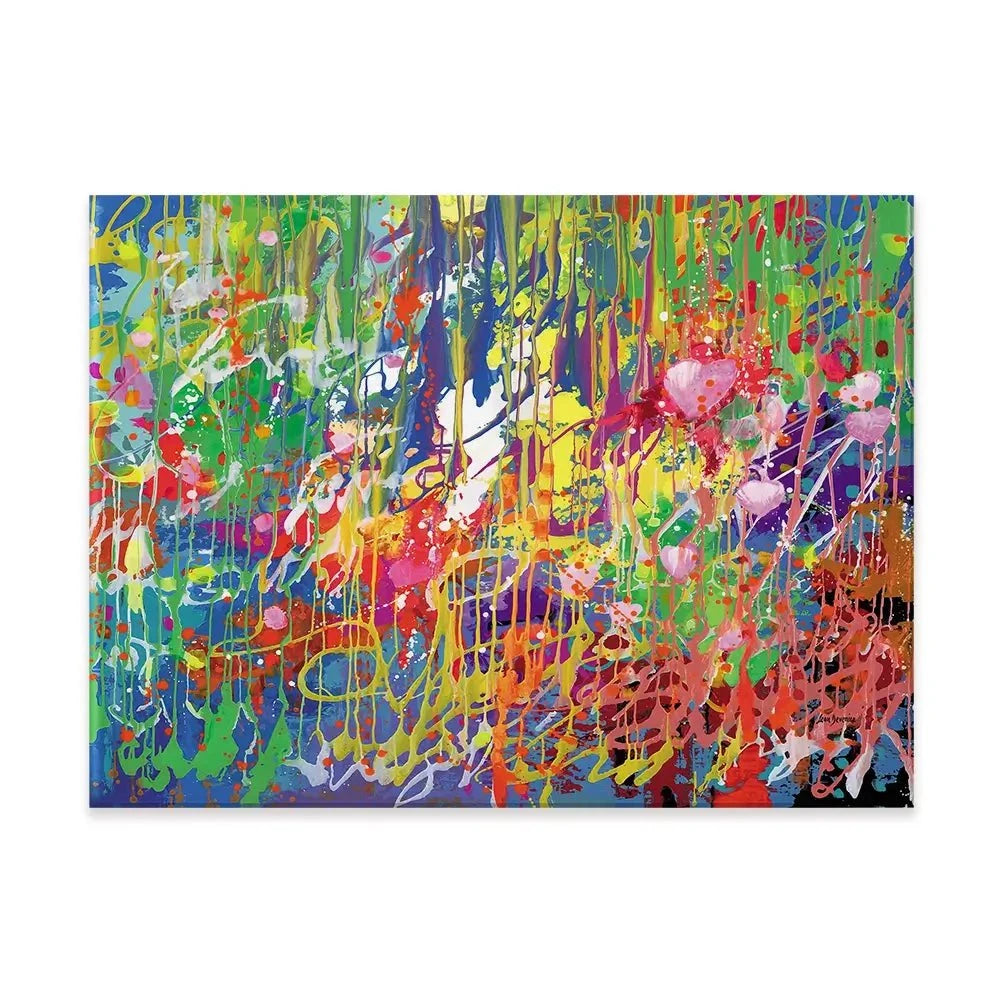 Melting Hues Of Summer Canvas Print Melting Hues Of Summer Canvas Print wall art product Leon Devenice