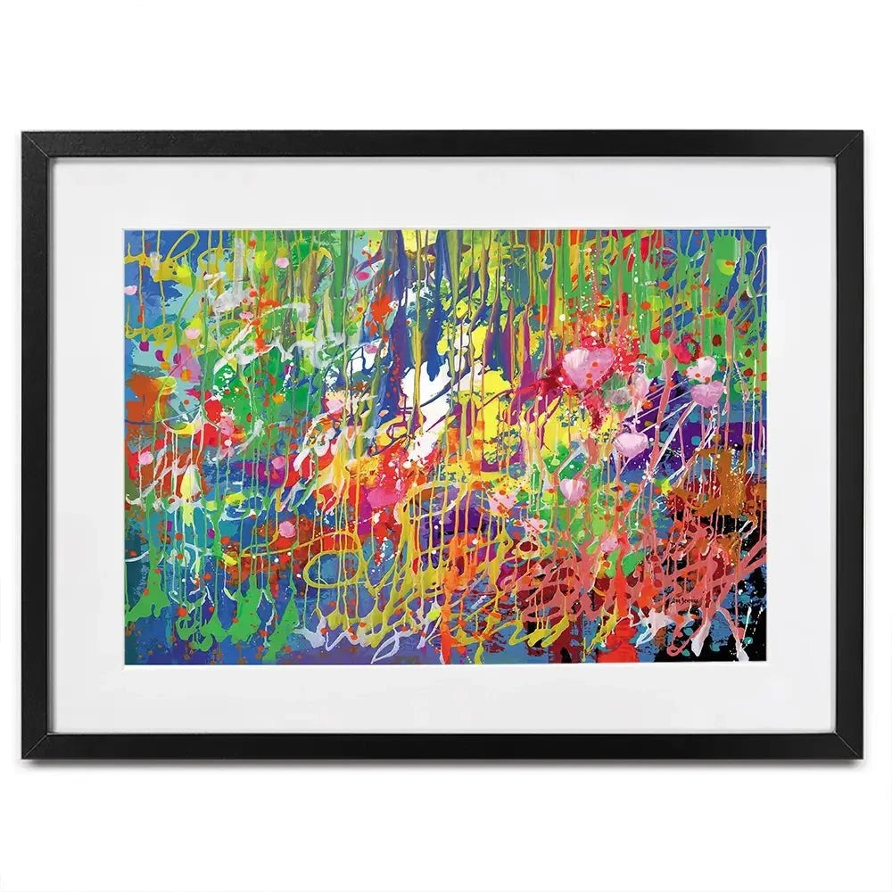 Melting Hues Of Summer Framed Art Print Melting Hues Of Summer Framed Art Print wall art product Leon Devenice
