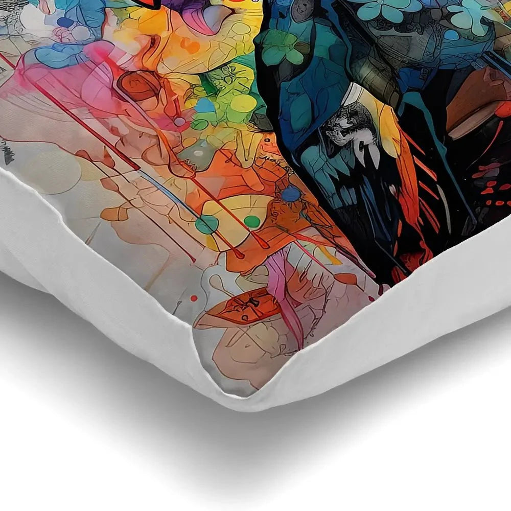 Mercurial Puffin Cushion Mercurial Puffin Cushion wall art product David Alexander Elder