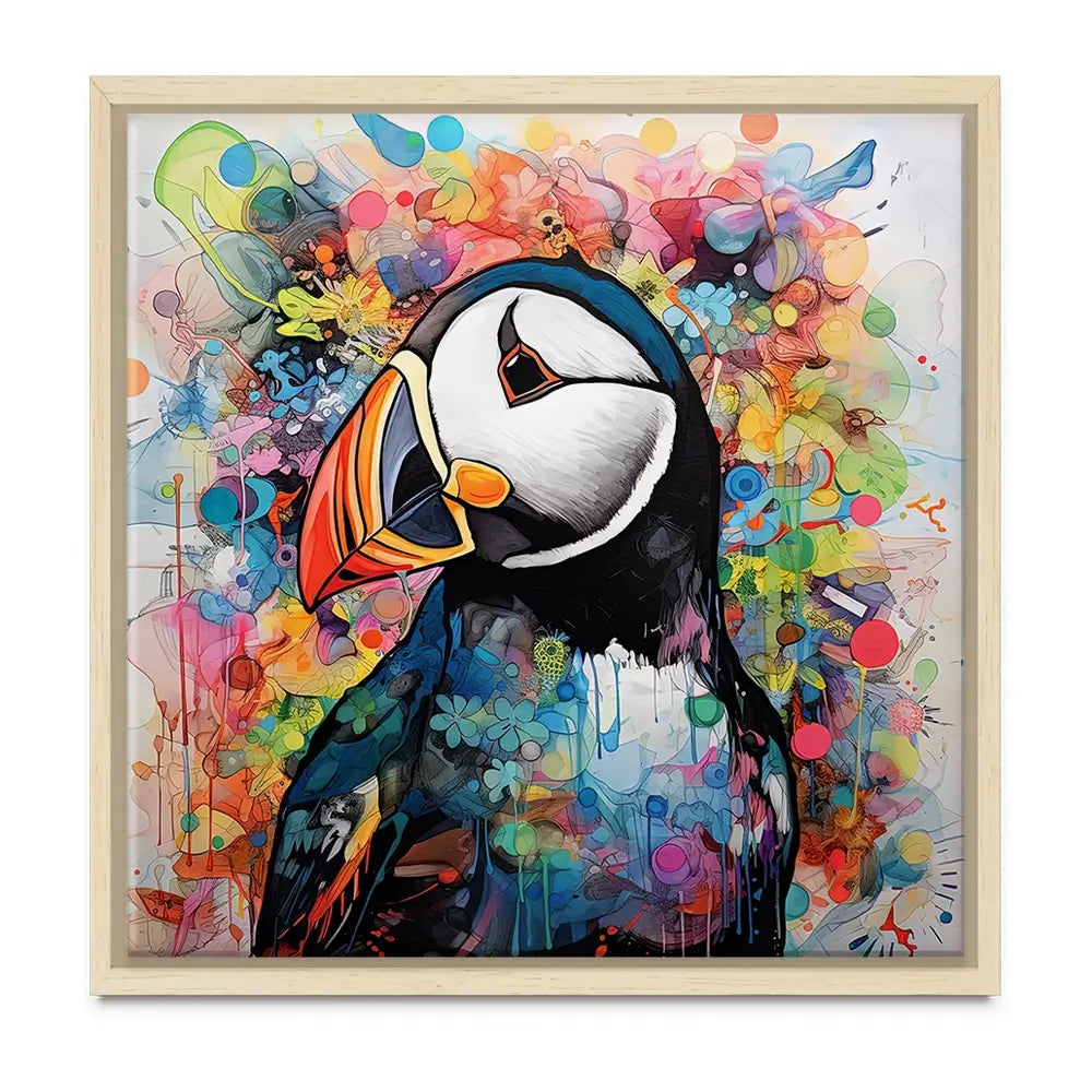 Mercurial Puffin Oversized Canvas Print Mercurial Puffin Oversized Canvas Print wall art product David Alexander Elder