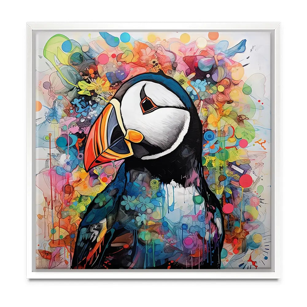 Mercurial Puffin Oversized Canvas Print Mercurial Puffin Oversized Canvas Print wall art product David Alexander Elder