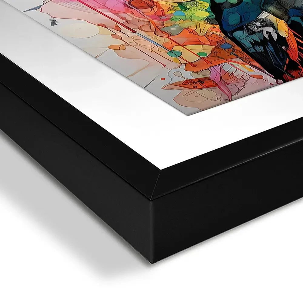 Mercurial Puffin Square Framed Art Print Mercurial Puffin Square Framed Art Print wall art product David Alexander Elder